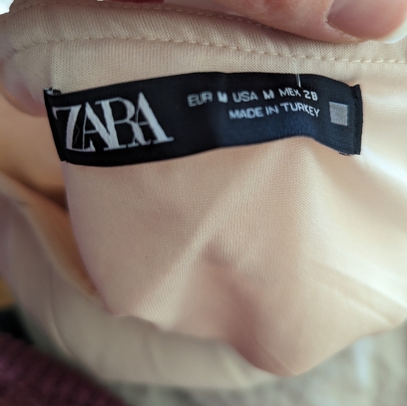 Zara sweetheart neckline mini dress medium - Picture 8 of 14